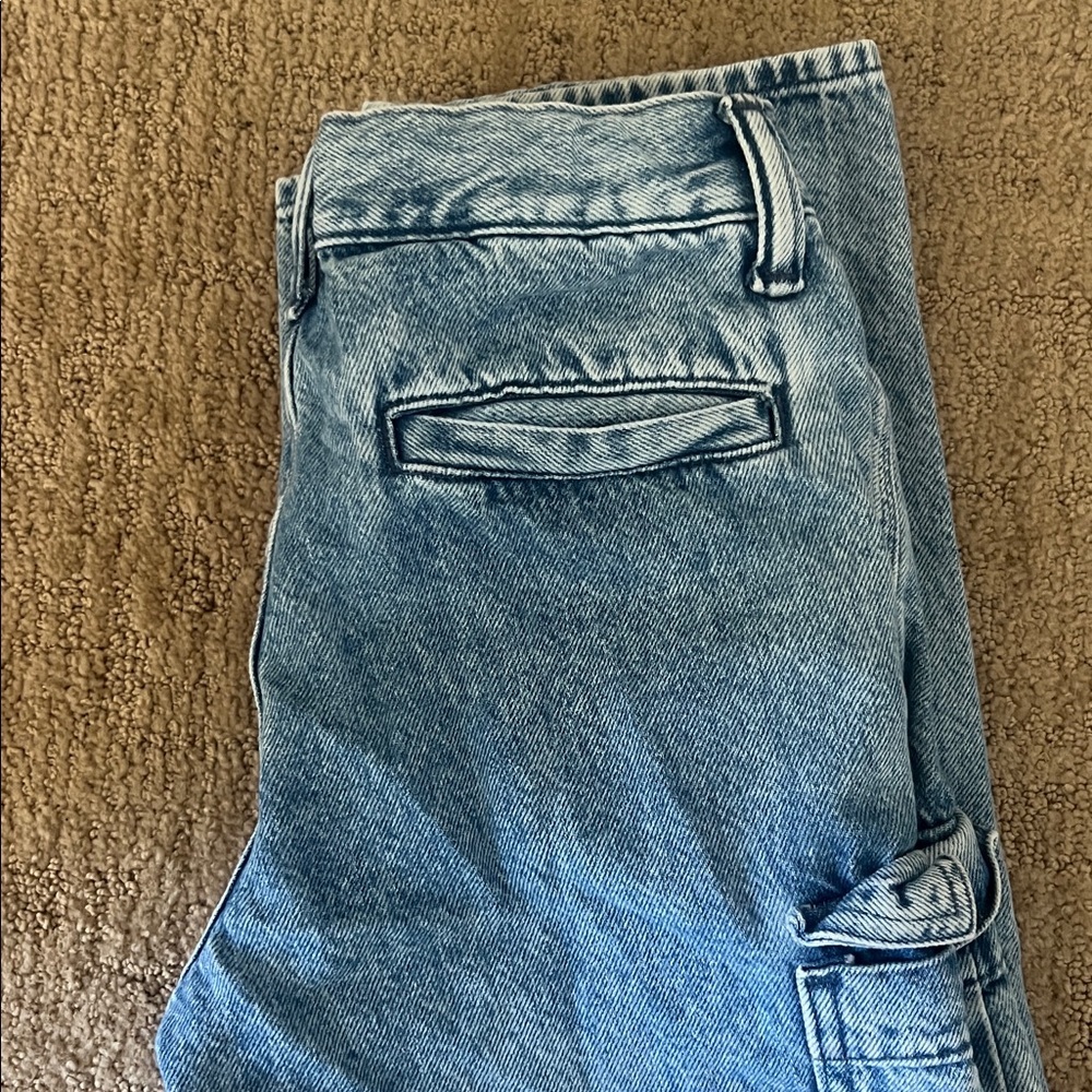 GAP Boys Light Blue Cargo Pants- 14 - Picture 5 of 5